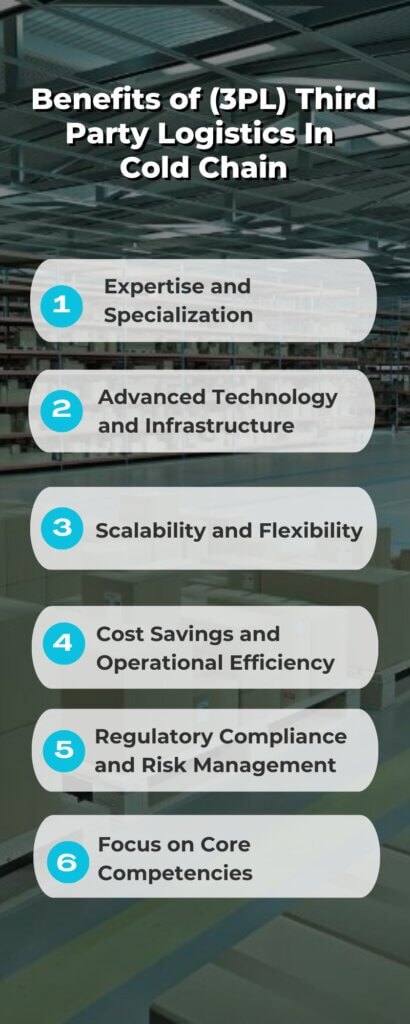 Benefits of (3PL) Third Party Logistics In Cold Chain